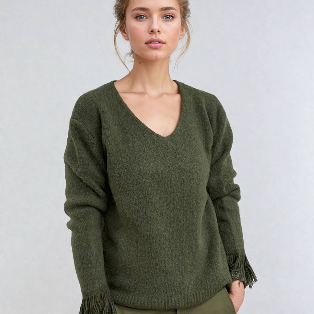 Soul Kathrine NELA SWEATER olive Black Friday