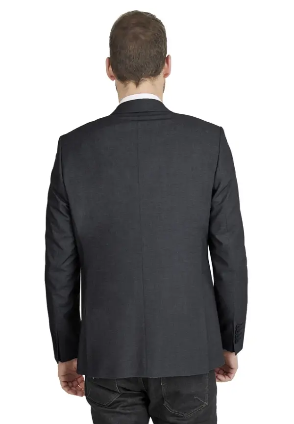 Steffen Klein Designer Business Sakko Anzug-Jackett Regular Fit in anthrazit 50% Rabatt mit kostenlosem Versand