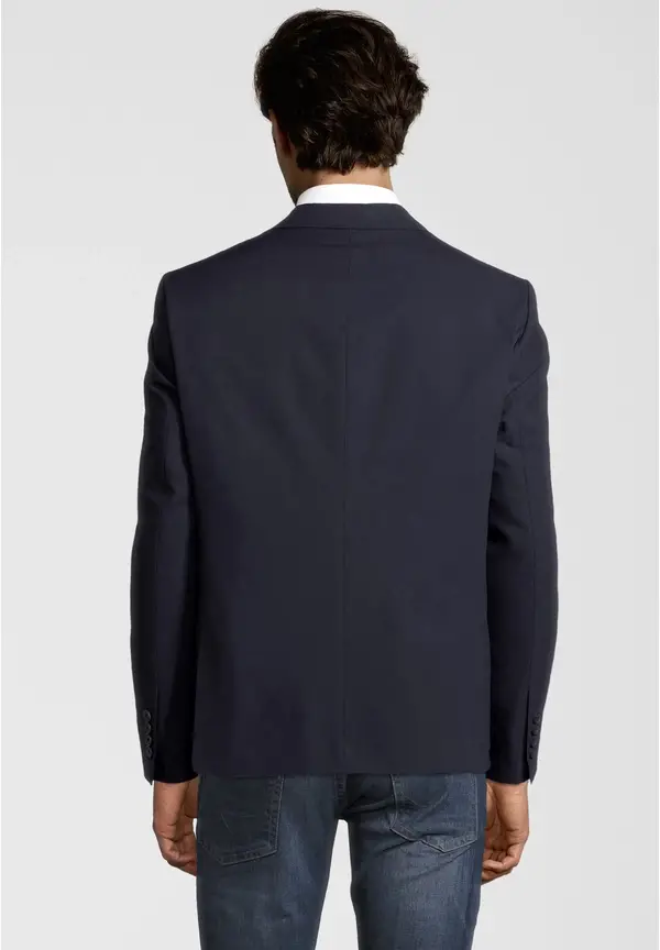 Steffen Klein Designer Business Sakko Slim Fit in Marine zollfrei