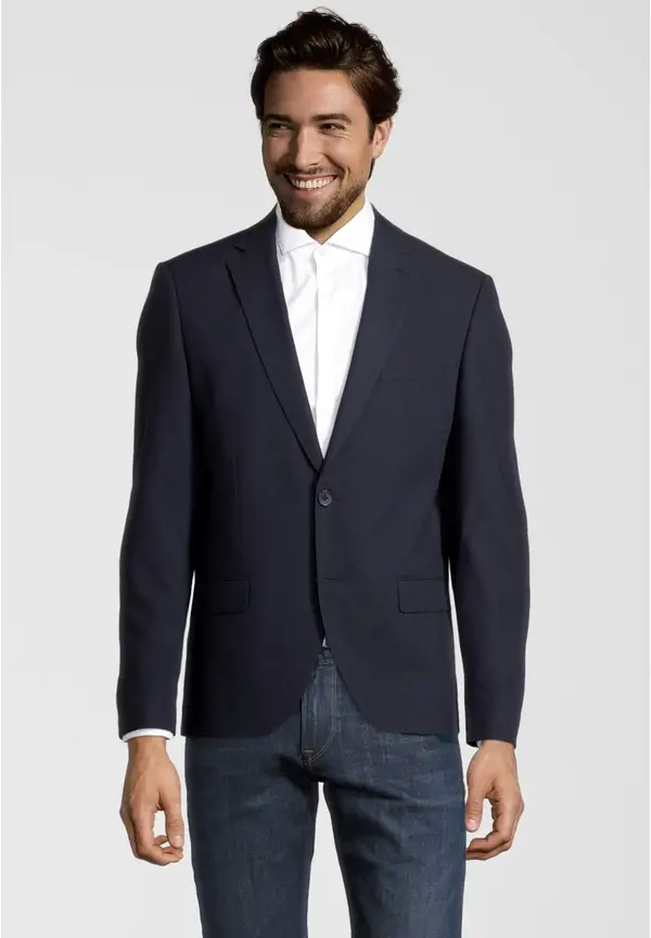 Steffen Klein Designer Business Sakko Slim Fit in Marine zollfrei