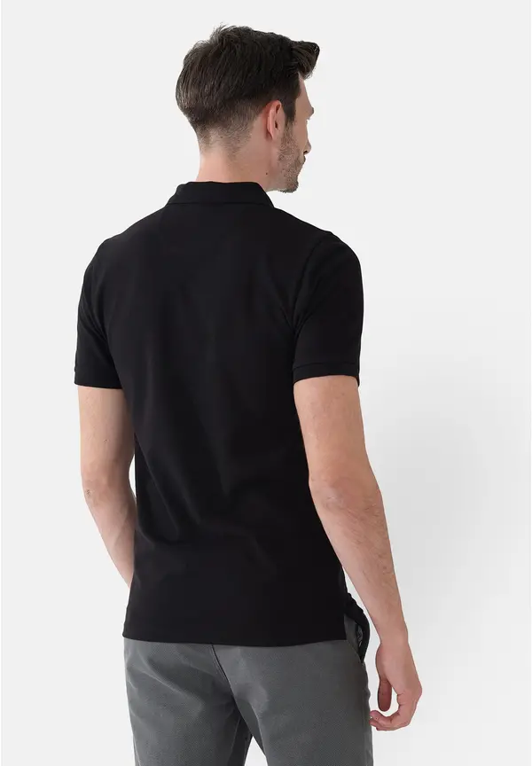 Steffen Klein Poloshirt in Schwarz Limitierter Zeitrabatt