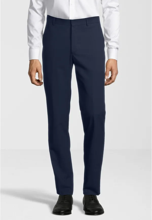 Steffen Klein Anzughose Stoffhose Slim Fit Business in Marine Bestseller