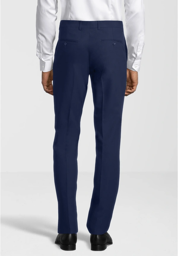 Steffen Klein Anzughose Stoffhose Slim Fit Business in Blau Saisonale Angebote