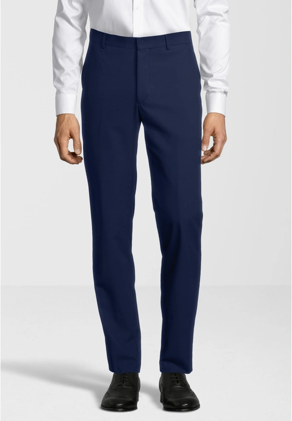 Steffen Klein Anzughose Stoffhose Slim Fit Business in Blau Saisonale Angebote