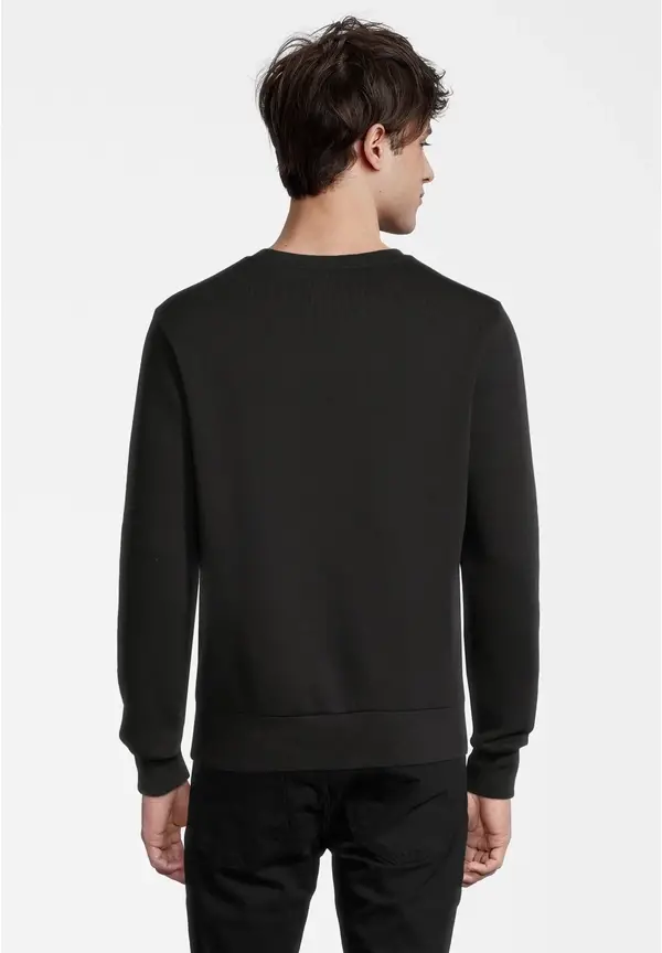 Steffen Klein Sweatshirt Logo-Badge in schwarz Letzte 3 Tage