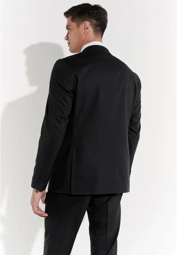 Steffen Klein Anzug Regular Fit elastisch in Black Online