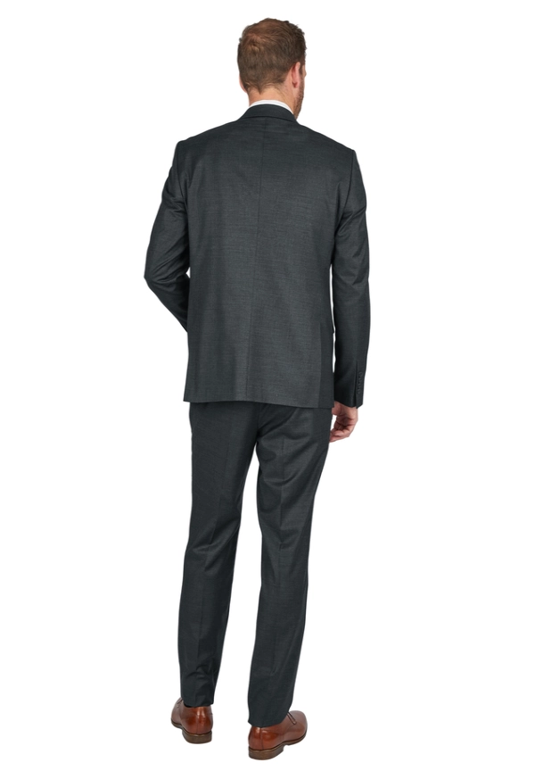 Steffen Klein Anzug Regular Fit elastisch in Anthracite Rabatt