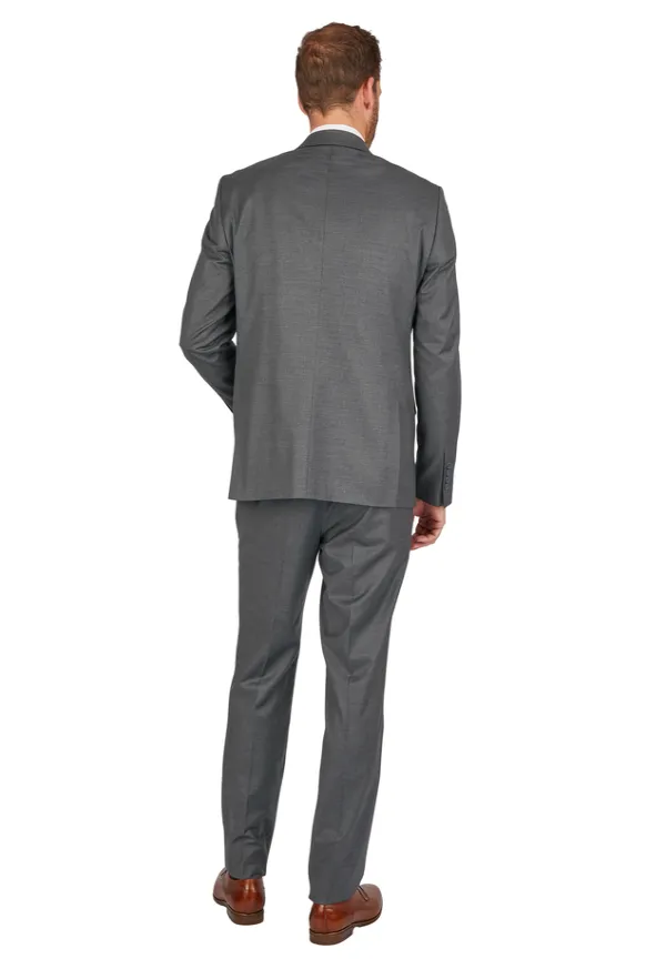 Steffen Klein Anzug Regular Fit elastisch in Grey Günstig kaufen