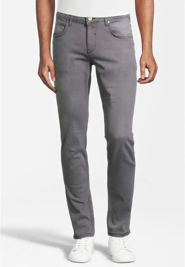 Steffen Klein Jeans Slim Fit used in Grey denim Valentinstagsangebot