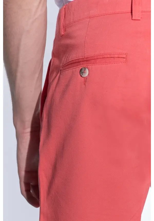 Steffen Klein Chino Shorts in Lachs Lagerräumung