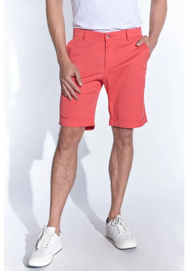 Steffen Klein Chino Shorts in Lachs Lagerräumung