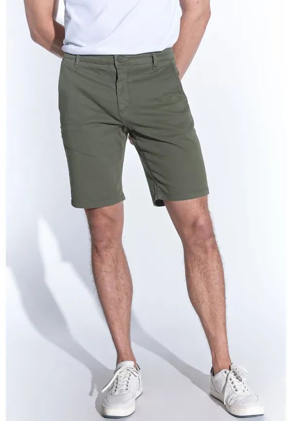 Steffen Klein Bermuda-Shorts in Khaki Neueste Mode