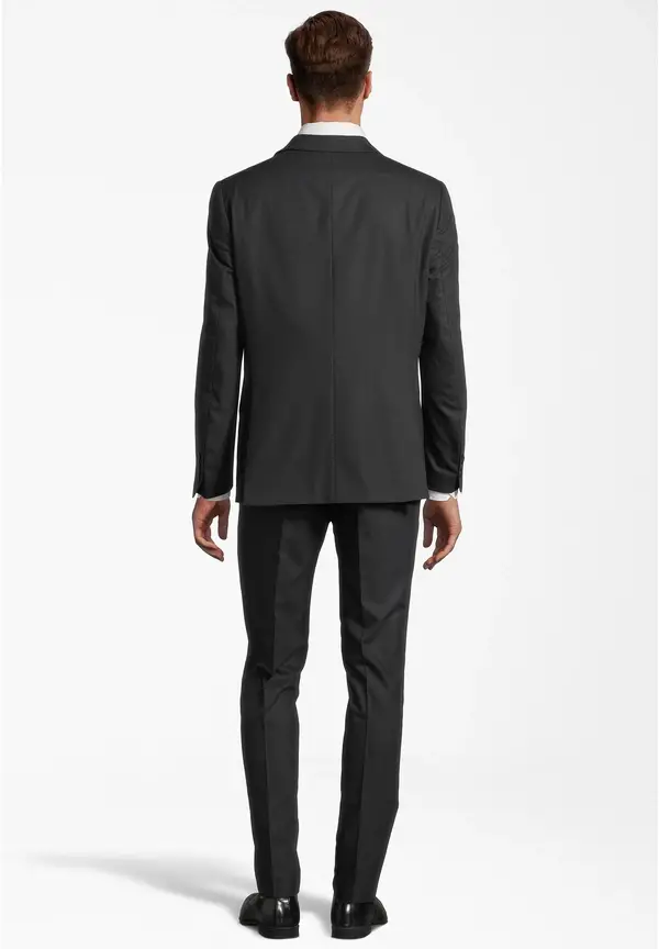 Steffen Klein Anzug Slim Fit elastisch in graphit Tägliche Deals