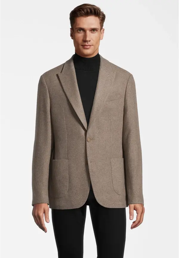 Steffen Klein Sakko Woll-Mix in beige Wochenangebot