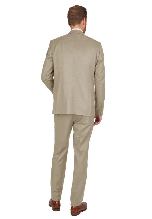 Steffen Klein Anzug Regular Fit elastisch in Beige Vierteljährliche Förderung