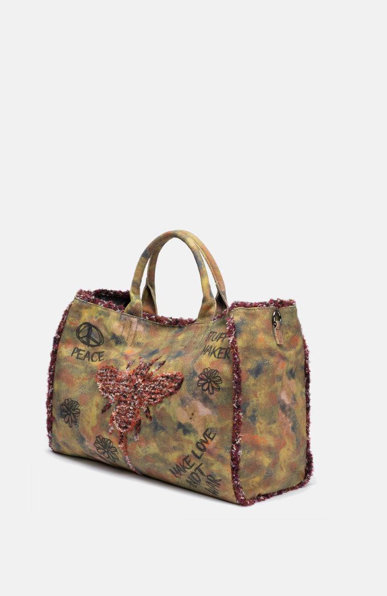 Stuff Maker Iconic Shopper in Used Khaki Clearance-Verkauf