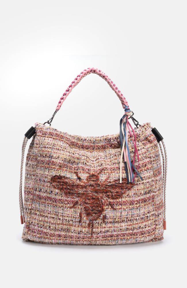 Stuff Maker Bouclé-Shopper in Bordeaux Begrenzt auf 3 Tage