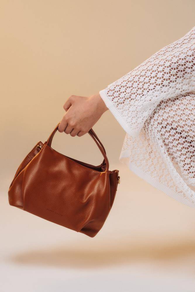 Stuff Maker Crossbody bag Susann in Cognac Günstiger Verkauf
