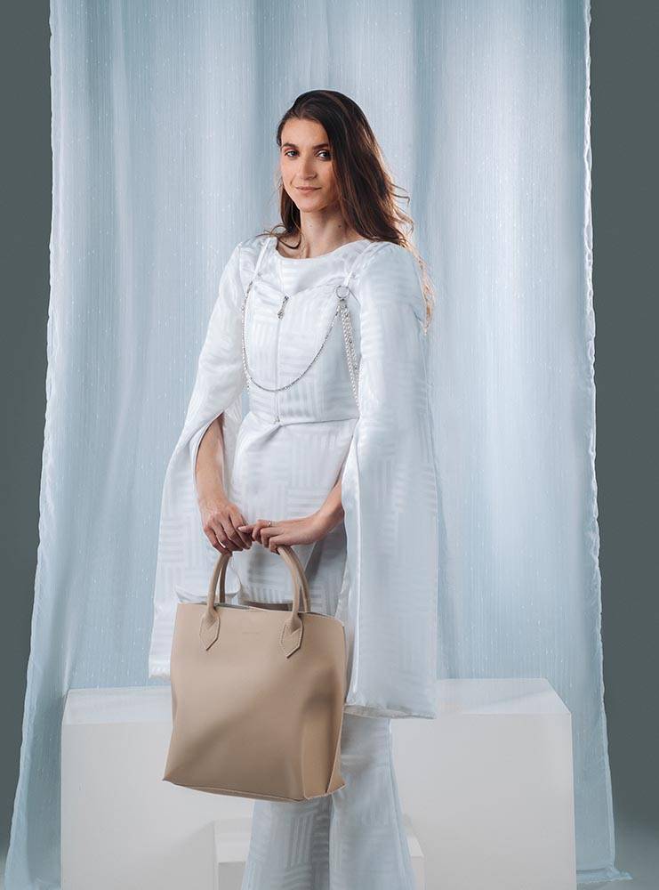 Stuff Maker Shopper Julia in Beige Fabrikverkauf