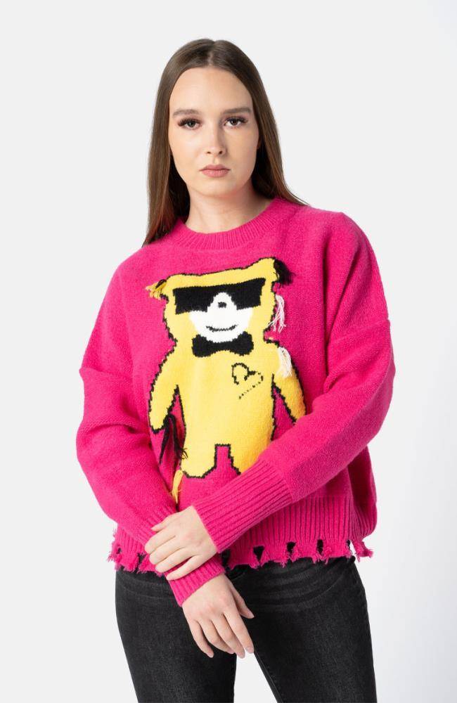 Stuff Maker Icon Pullover in Pink - L/XL Vatertagsangebot
