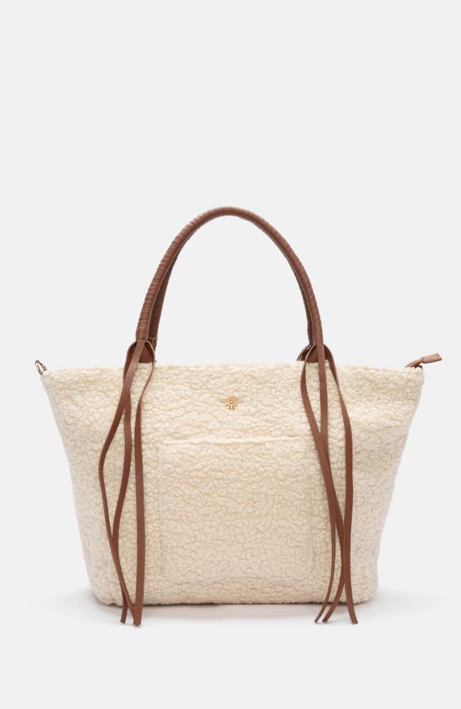 Stuff Maker Teddy Shopper Hill Road Weiß/Cognac VIP-Rabatte
