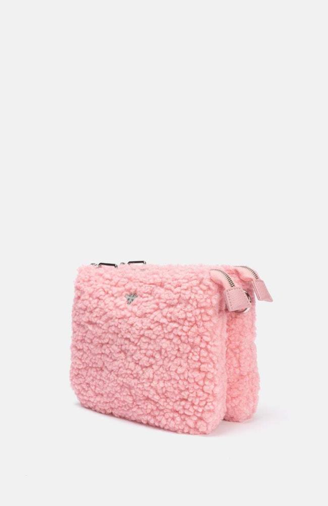 Stuff Maker Teddy Crossbody bag in Pink Super Rabatt