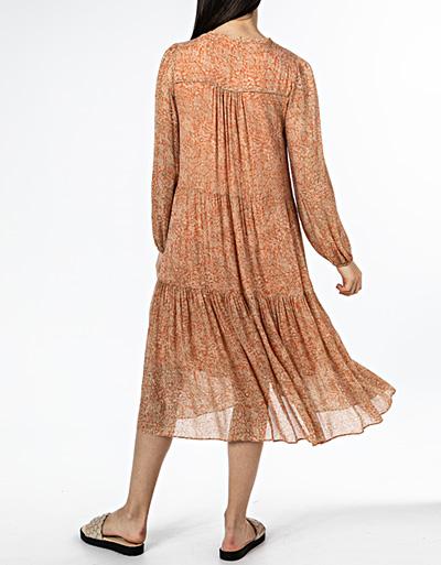 SECOND FEMALE Stufenkleid aus Viskose Online