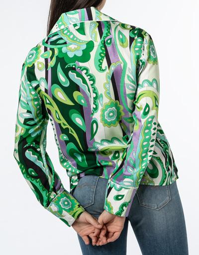 Replay Bluse im Pyjama-Stil Limitierter Zeitrabatt
