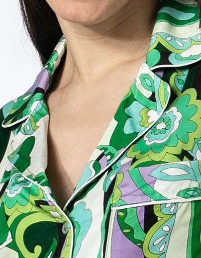 Replay Bluse im Pyjama-Stil Limitierter Zeitrabatt