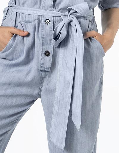 Replay Jumpsuit mit Lyocell und Leinen Sonderangebot