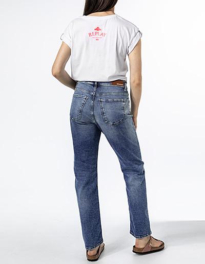 Replay Jeans Maijke im Used-Look Rabatt