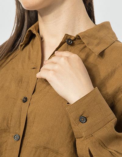 Marc O'Polo Leinen-Overall mit Taillenband Flash Sale