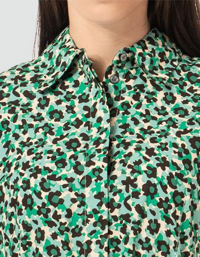 Marc O'Polo Hemdblusenkleid mit abstrakten Print Online Outlet