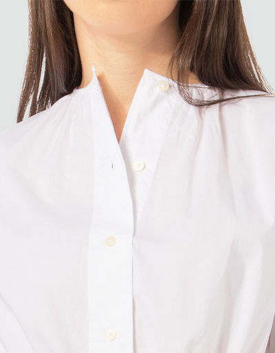 Marc O'Polo Bluse mit Tunnelzug am Saum Exklusive Angebote