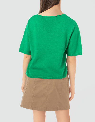 Marc O'Polo Kurzarmpullover mit rollierten Halsausschnitt Bestseller