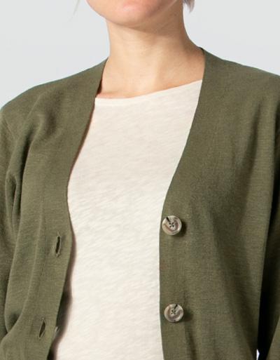 Marc O'Polo Cardigan aus Baumwolle und Leinen VIP-Rabatte