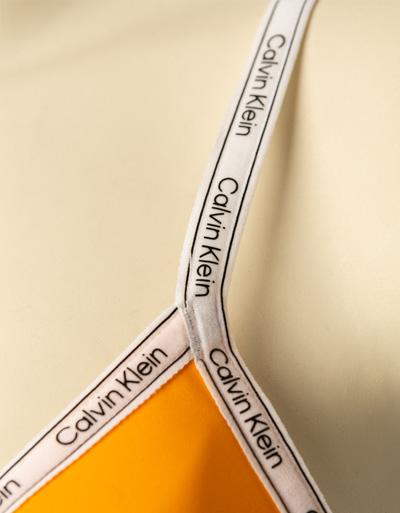 Calvin Klein Swimwear Bikini mit Logo-Schriftzug Begrenzte Freigabe