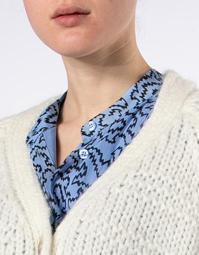 SECOND FEMALE Cardigan im lässigen Schnitt 2025