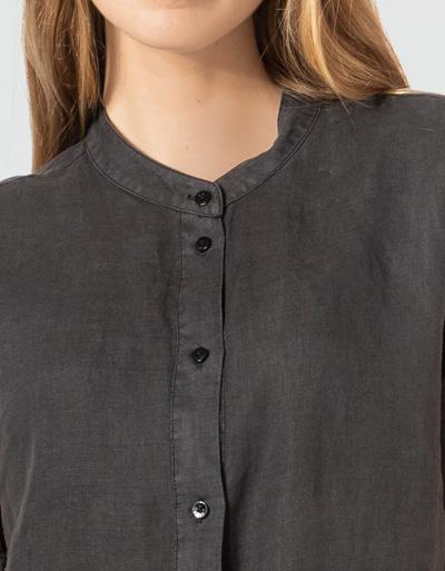 Replay Leinenkleid mit Rüschendetails Black Friday