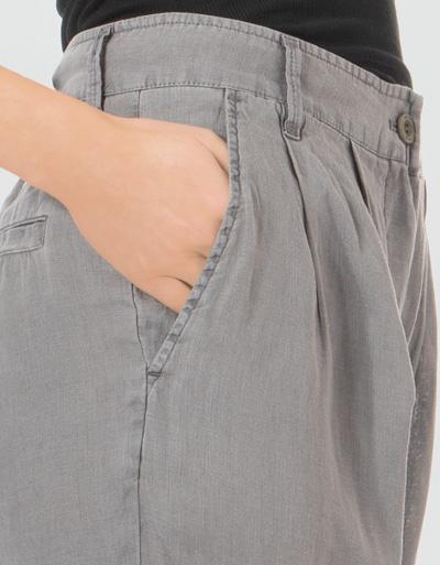 Replay Leinenhose mit Bundfalten Cyber Monday