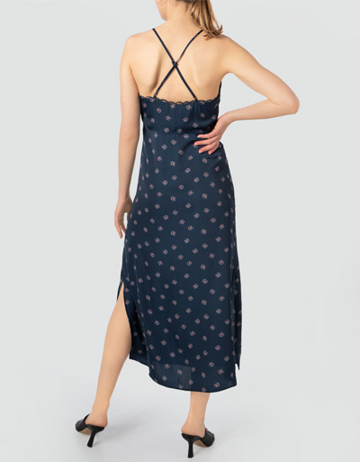 Pepe Jeans Satinkleid mit Blumenprint Online Outlet