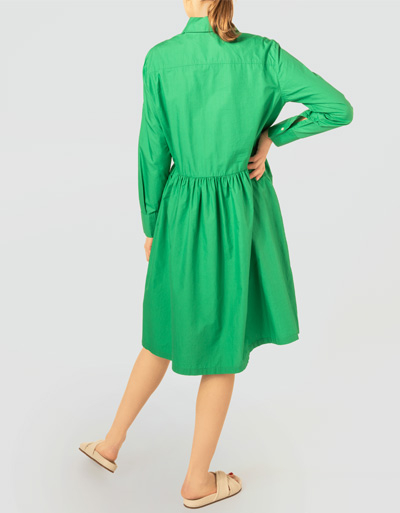 Marc O'Polo Blusenkleid mit gerafftem Rock Räumungsverkauf