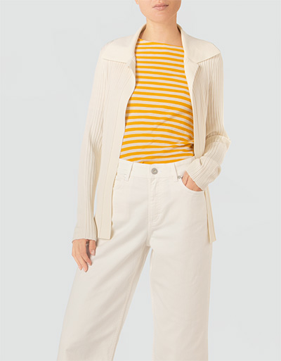 Marc O'Polo Cardigan aus weichem Rippenstrick Sonderangebot der Fabrik