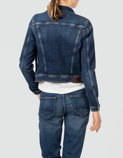 Pepe Jeans Jeansjacke in dunkler Waschung Fabrikladen