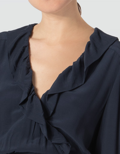 Pepe Jeans Wickelkleid mit Volants Begrenzt auf 3 Tage