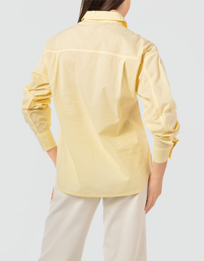 Marc O'Polo Bluse mit abgerundeten Seitenschlitzen 2025