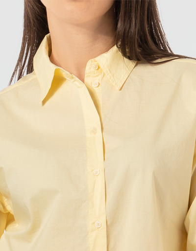 Marc O'Polo Bluse mit abgerundeten Seitenschlitzen 2025