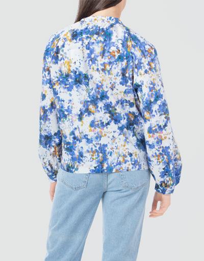Marc O'Polo Bluse mit Allover-Print Online