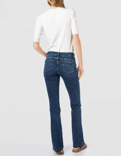 LIU JO Boot-Cut Jeans mit geflochtenen Denimdetails Hotsell