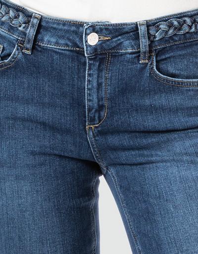 LIU JO Boot-Cut Jeans mit geflochtenen Denimdetails Hotsell